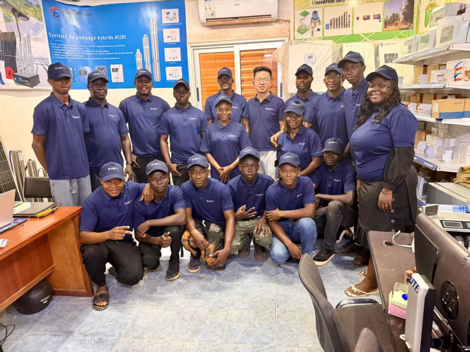 E-Able Power team training session with our Burkina Faso partners, September 2026
