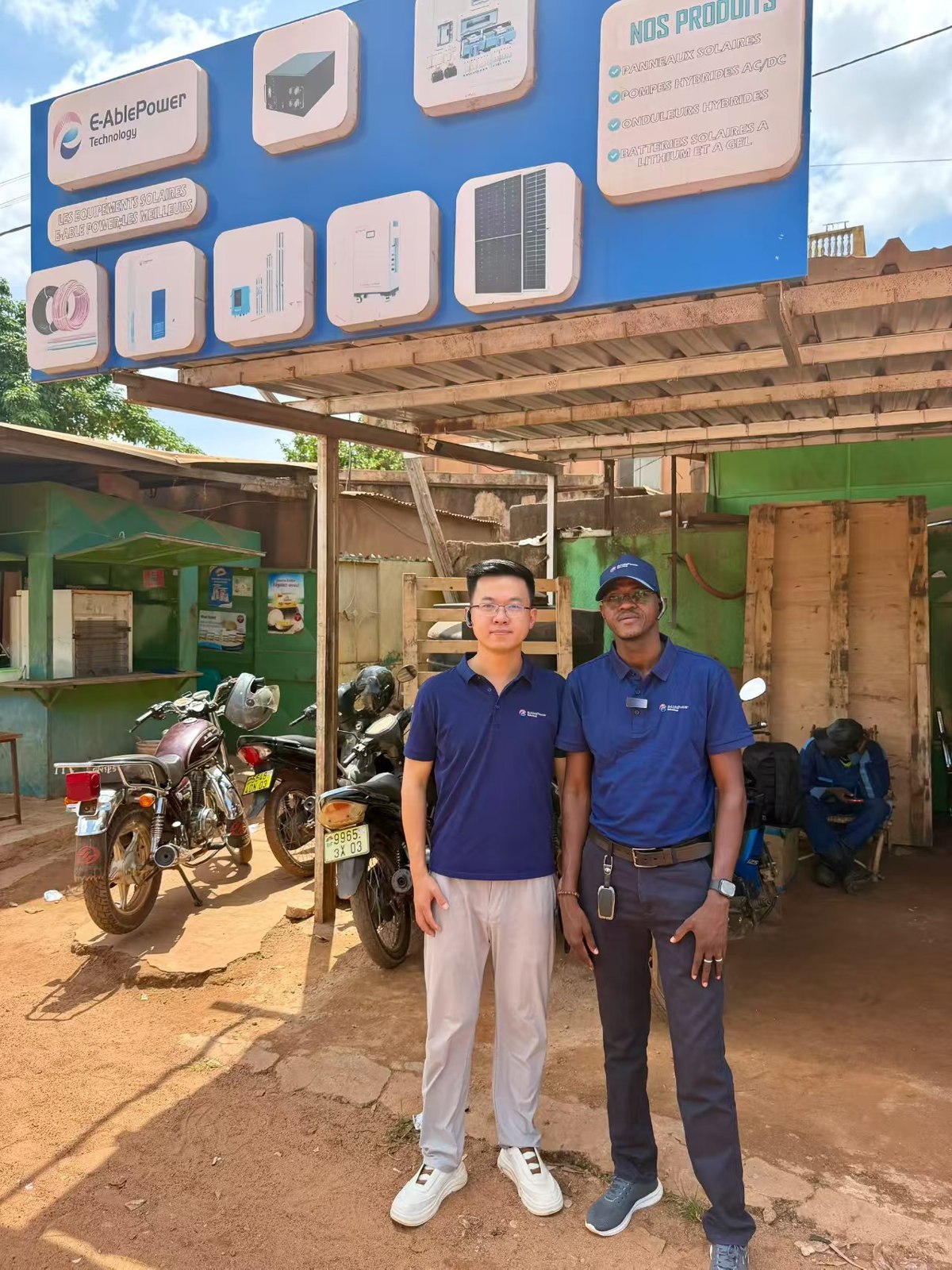 Meeting in person at the local premises during the September visit.
