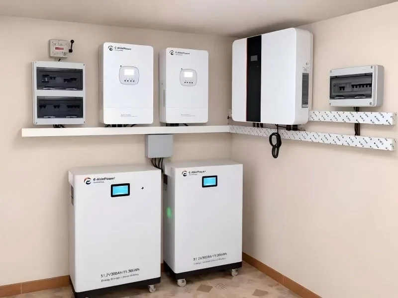 Home solar and battery in West Africa
