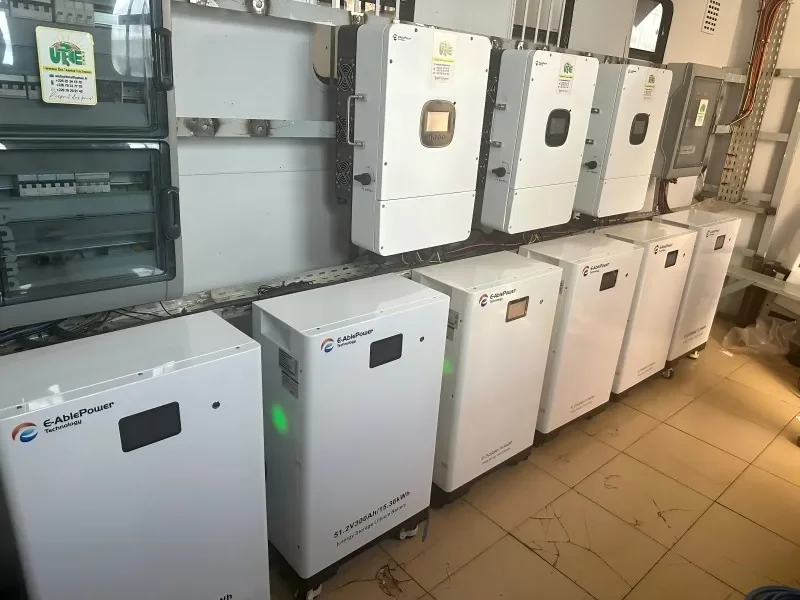 Six-cabinet system at a Togo partner site