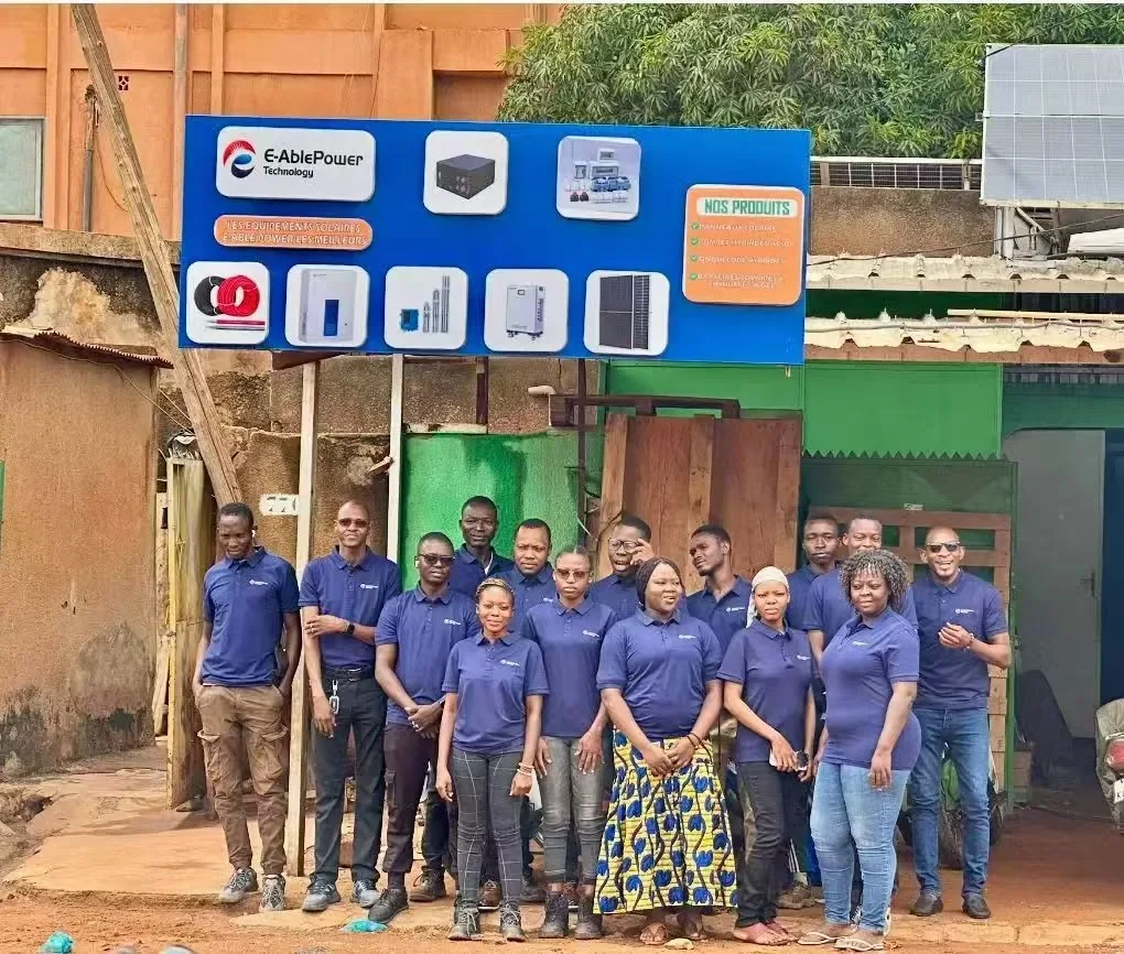 E-AblePower partner team at the storefront