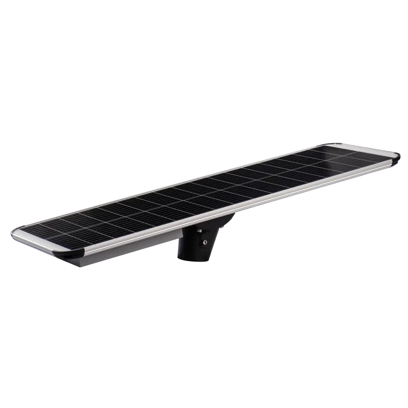 OrbitRay LKAS smart all-in-one solar street light LED head with mounting bracket