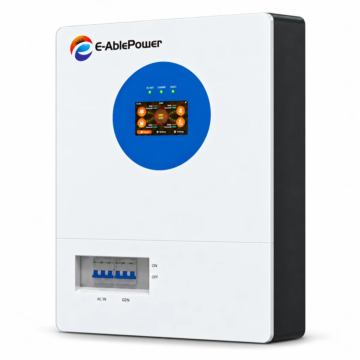 16kW Three-Phase Hybrid Inverter - right-front