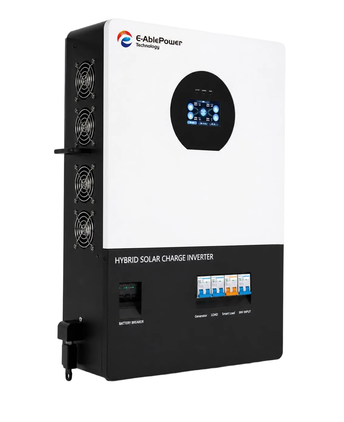 IP-Plus 12kW-P hybrid inverter front view — UL1741