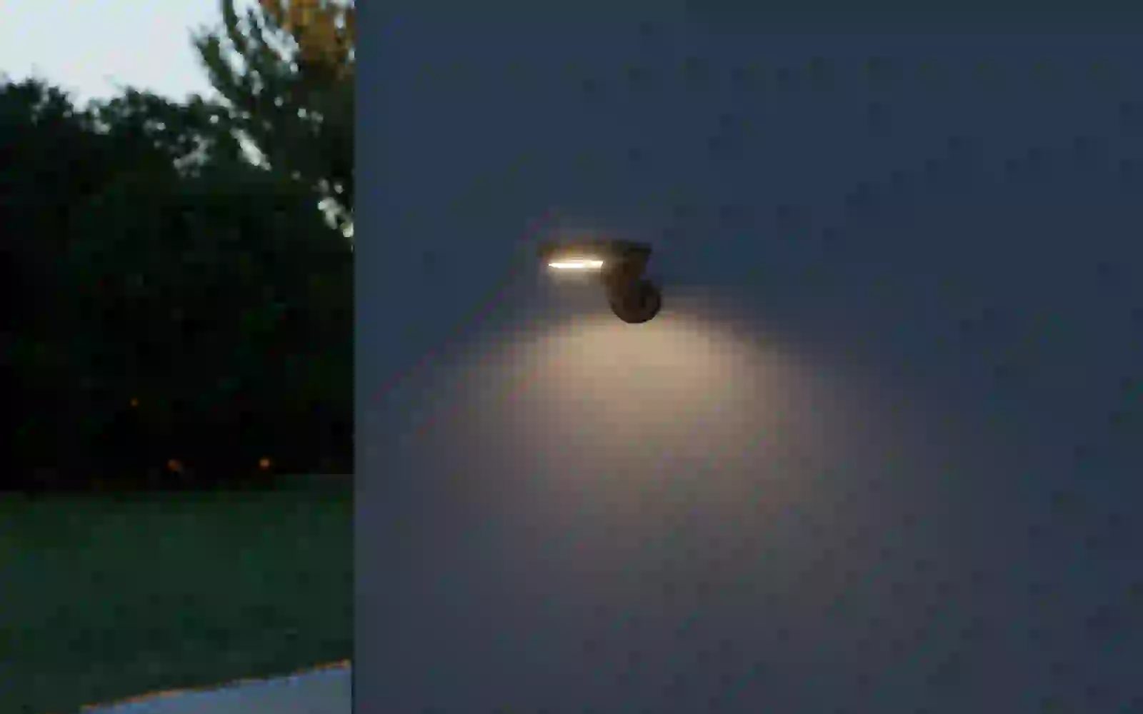 LETO bollard lights in an outdoor space