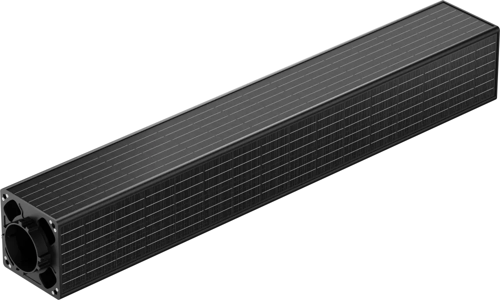 SolarWrap Square 1.5 m module with brackets