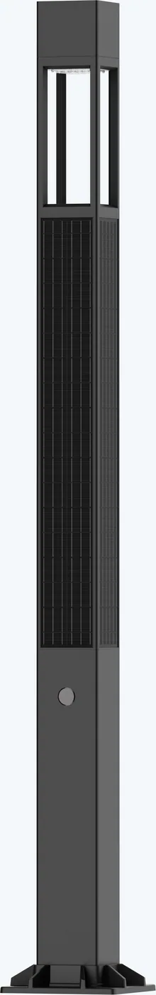 SOLVERT PILLAR A Vertical Solar Garden Light - 2.8 m