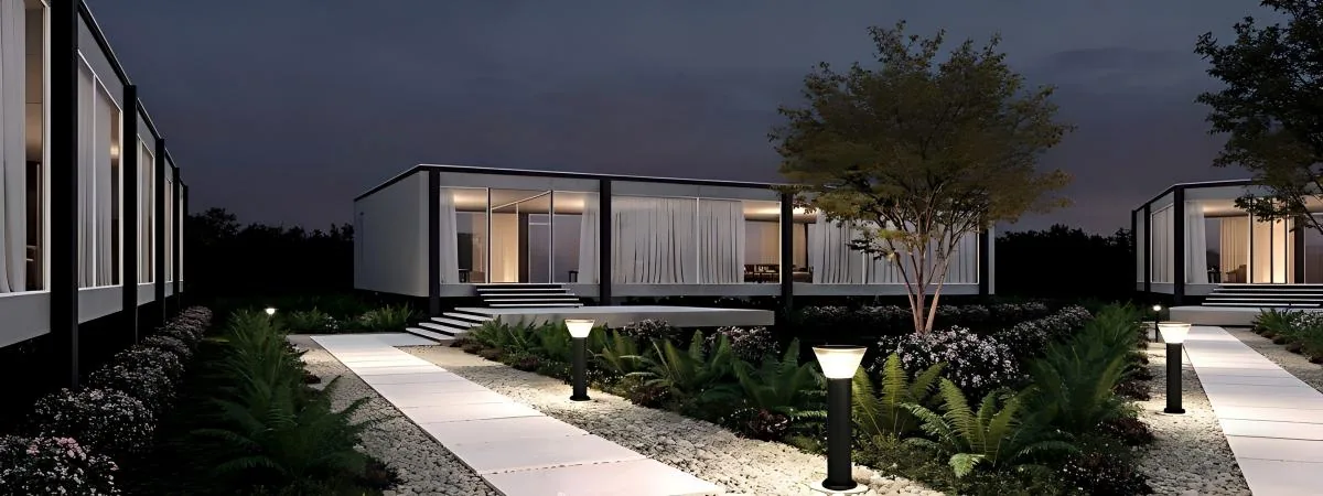 ZC-CPD3004 round vs ZC-CPD5004 square dual-profile solar bollard — design form comparison for landscape architects