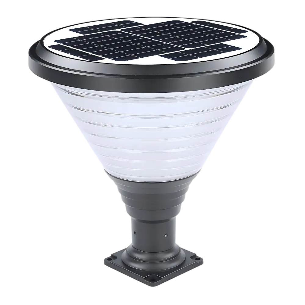 ZTD-001 Hourglass Solar Pillar Light