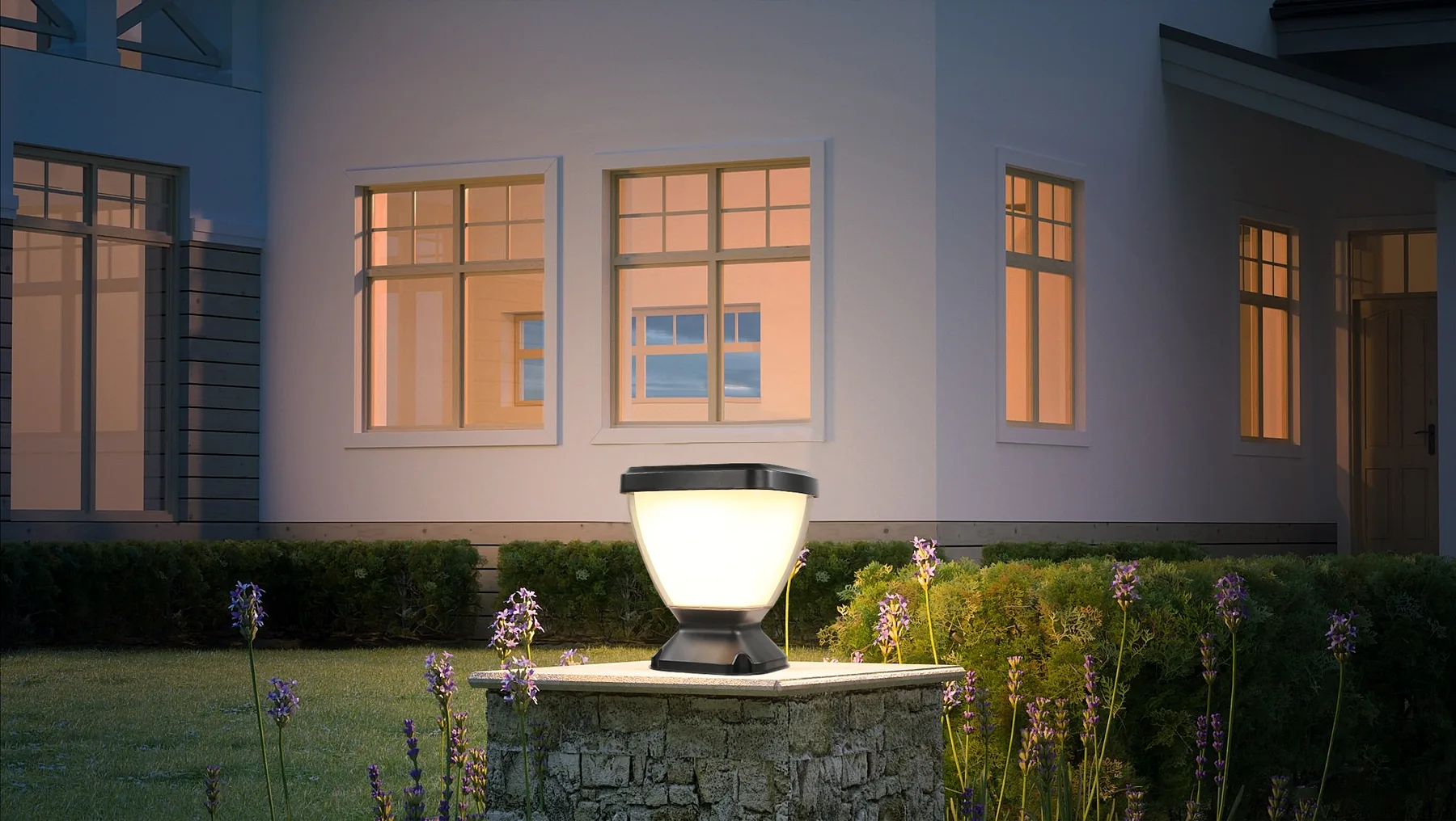 ZTD-1106 Dual-PC Solar Pillar Light